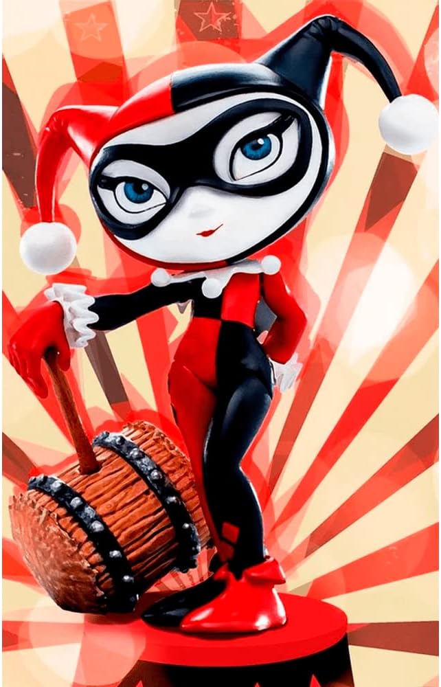 Iron Studios Minico: Statuetta Harley Quinn DC Comics - 12 Cm In PVC - Collezione Mini Co
