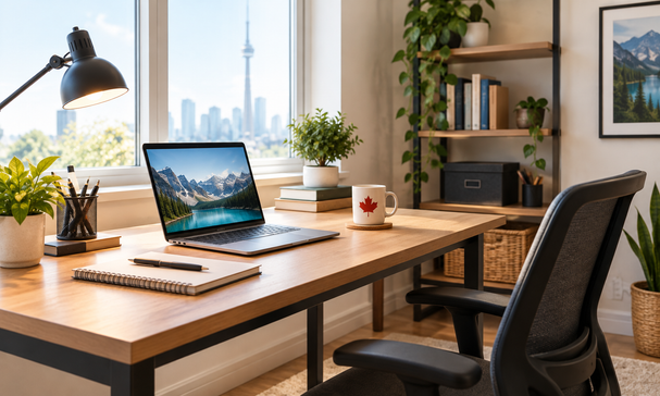 How To Build A Home Office Setup On A Budget In Canada