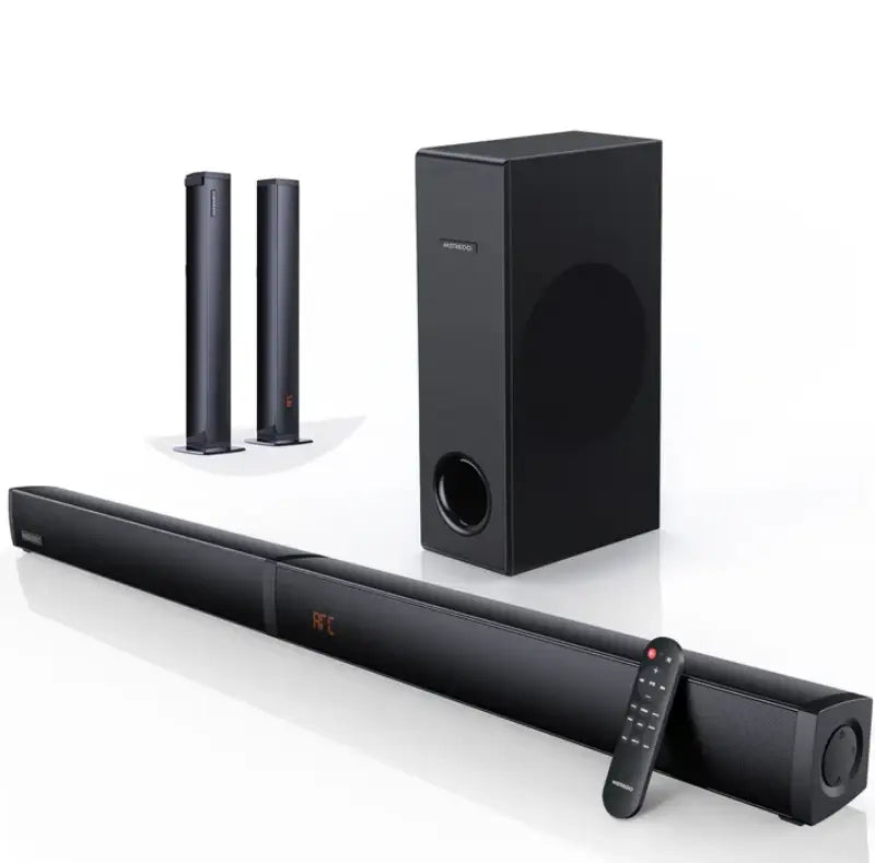 NEW/OPEN BOX Meredo D40CH-4M — 2.1 Soundbar System