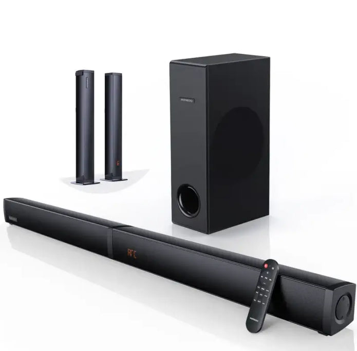 NEW/OPEN BOX Meredo D40CH-4M — 2.1 Soundbar System