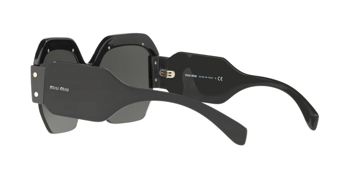 Miu Miu Women's SMU09S  1AB4S1 Black  Butterfly Sunglasses