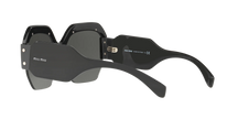 Miu Miu Women's SMU09S  1AB4S1 Black  Butterfly Sunglasses