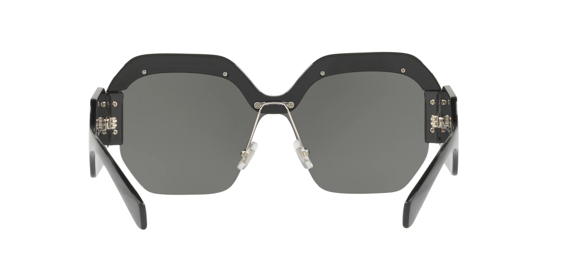 Miu Miu Women's SMU09S  1AB4S1 Black  Butterfly Sunglasses