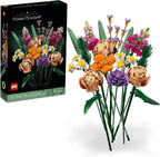 Lego Icons Flower Bouquet Building Set  Artificial Flowers for Decoration 18+(10280)