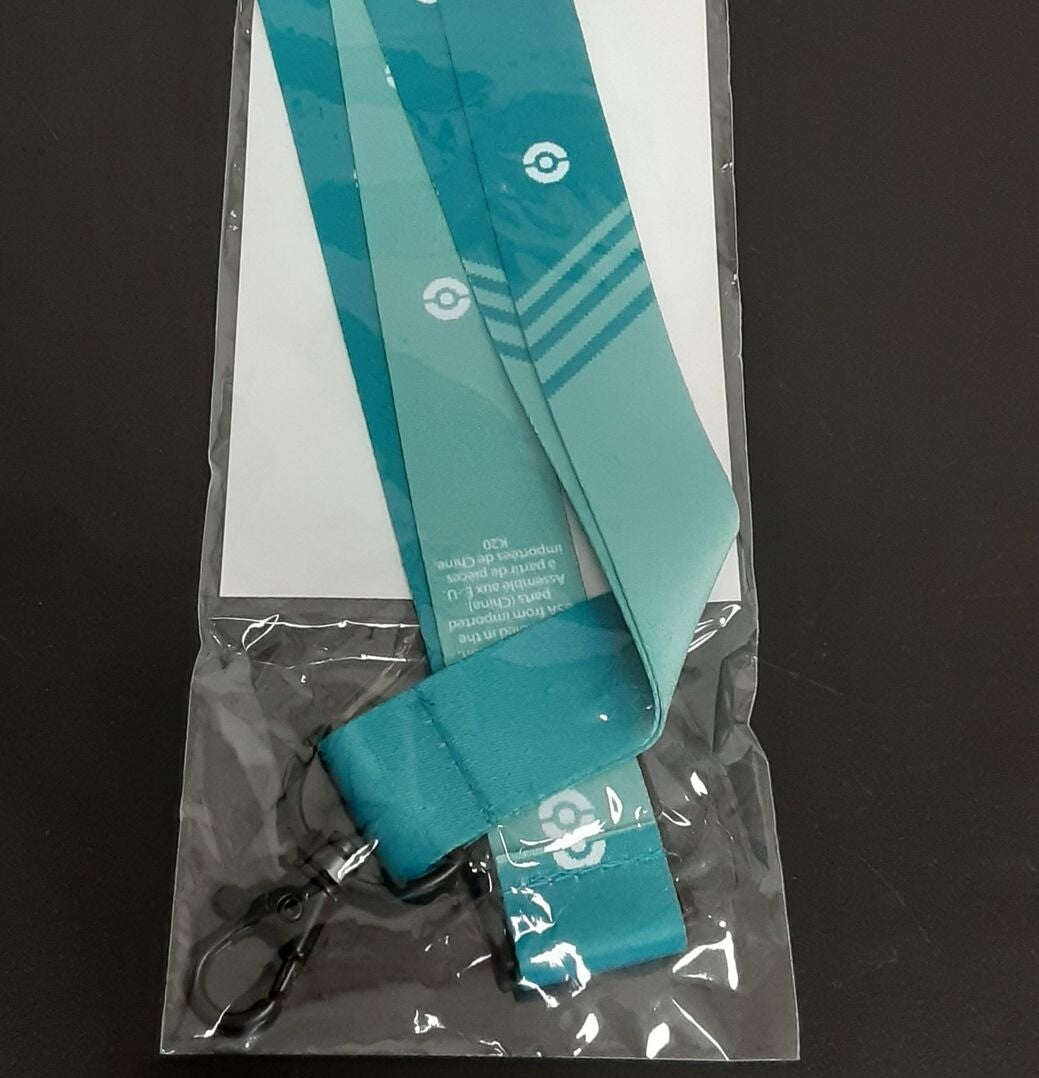 Pokemon Center Pokémon Pixel Pins Green Lanyard New and sealed DR41