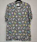 Pokemon Tropical Pikachu Ditto Shellos Surf's Up Pastel Shirt L Men RG2/223