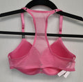 Victoria's Secret Racerback Lightly Lined demi Bra Pink lace 32C Fuschia #5/222