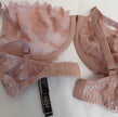 Victoria's Secret sexy Unlined plunge Floral Embroidered Bra 32DD #71/224