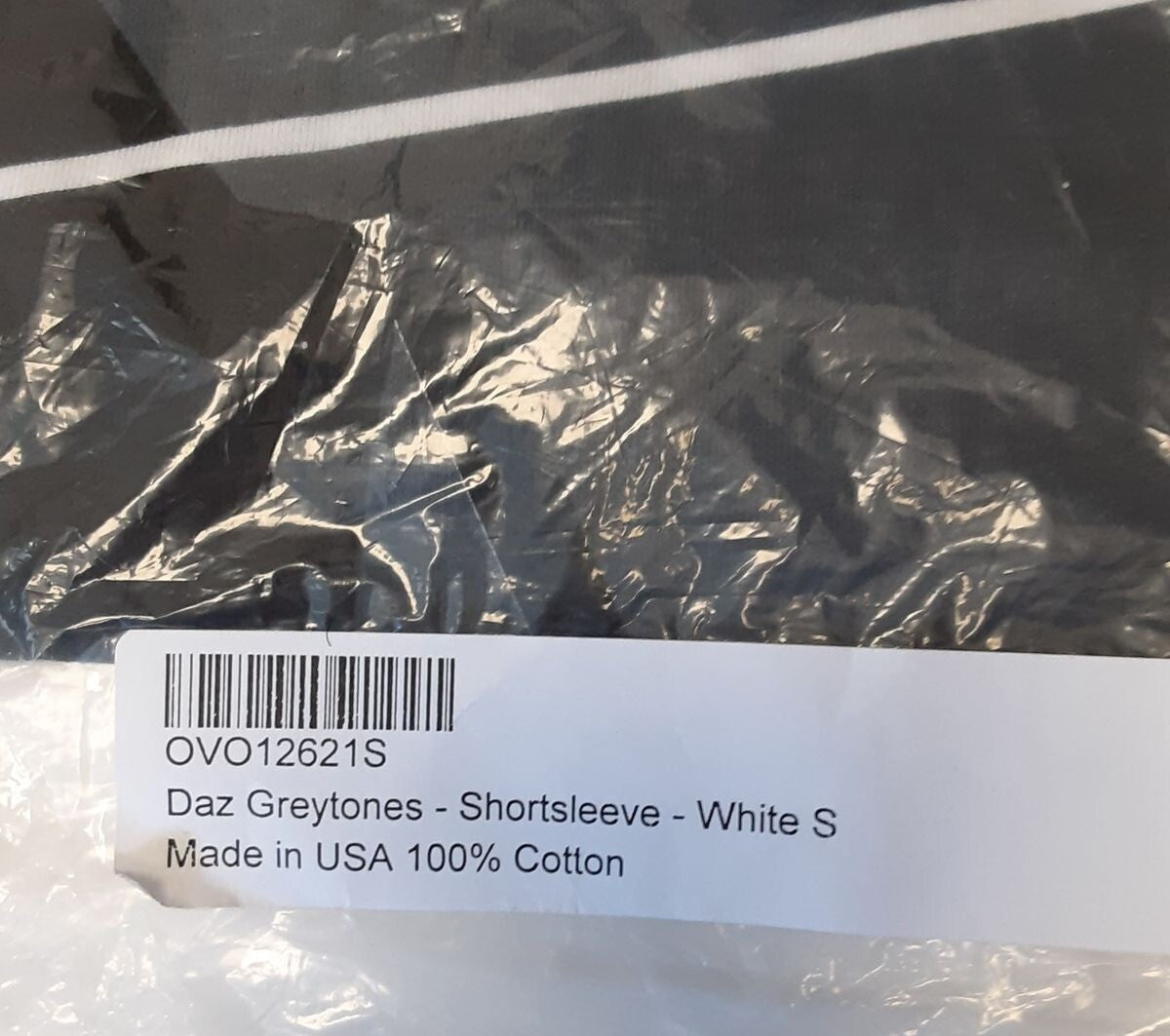 New OVO Daz Greytones Men's T-Shirt October Very Own Authentic  ( Size S) RA45