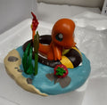Pokemon Center Charmander Relaxing River Figure NEW RA13/225