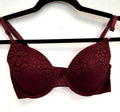 Victoria's Secret PINK Everywhere T-shirt Lightly-Lined Bra 32D Burgundy #20/220
