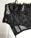 Victoria's Secret balconet Bra Black Floral lace lightly lined (New /32D) #46/225