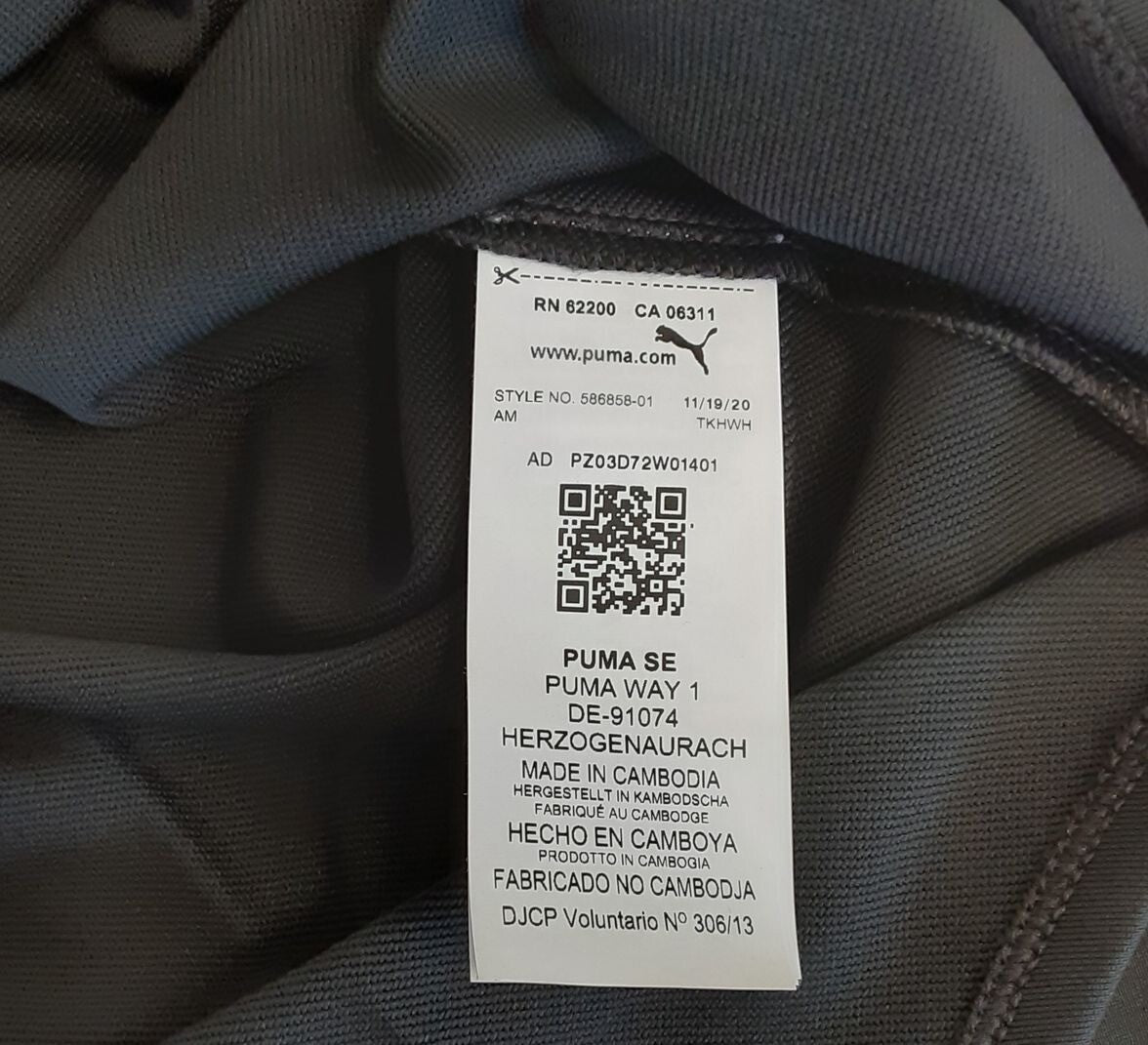 PUMA Black Active HOODIE (L/G - Regular fit) polyester DryCell NEW RA205