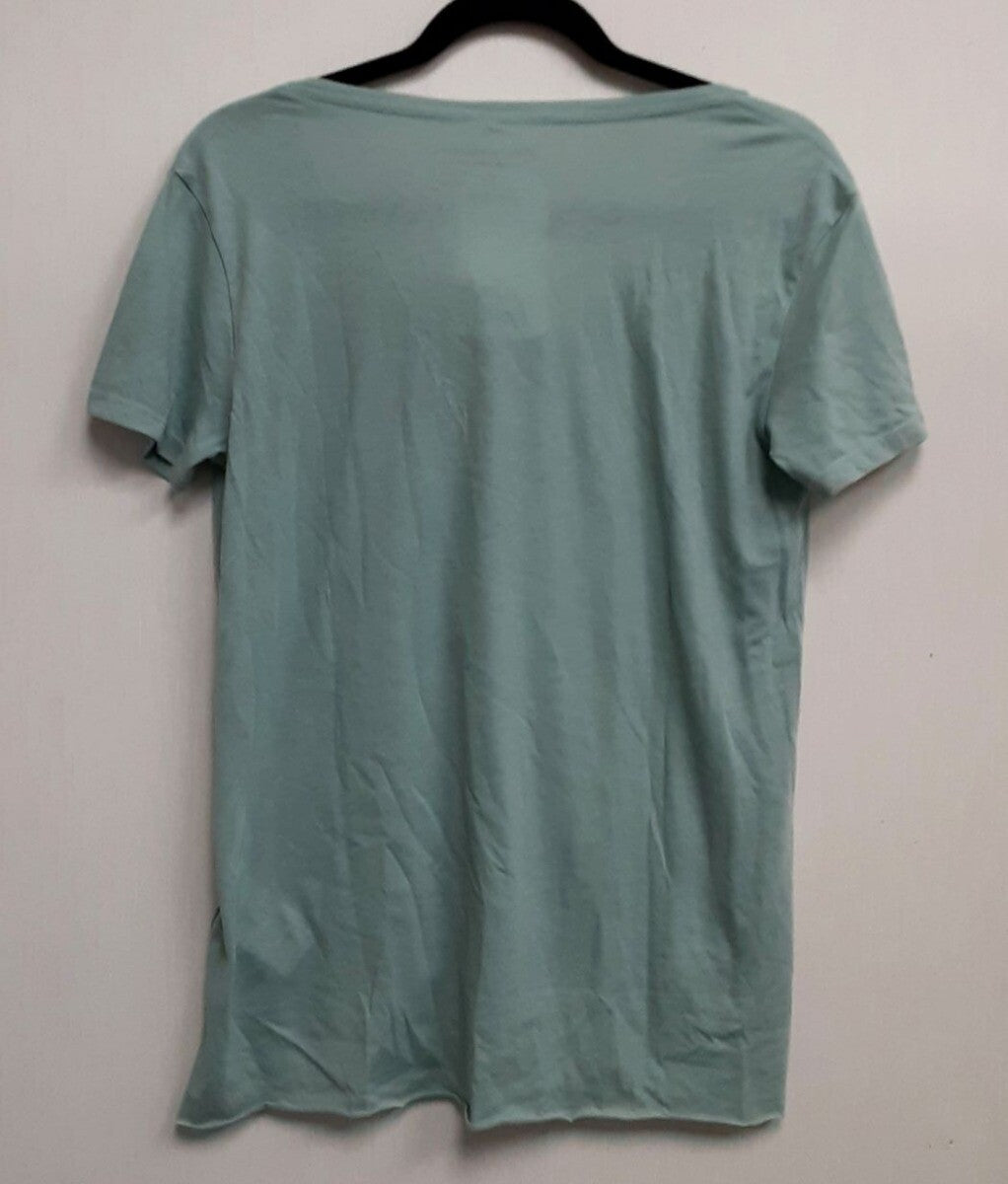 New Pikachu & Sunflora Pokemon Nature Spring Green T-Shirt  M Women RA21/222