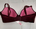 Victoria's Secret PINK Everywhere T-shirt Lightly-Lined Bra 32D Burgundy #20/223