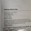 New anyloop smart watch ALK1 Activity Tracker kids 5+ Boys Girls Blue RG2/225