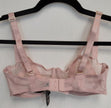 Victoria's Secret Unlined mesh balconette Sexy Strappy Cup Bra Blush 32D #22/222
