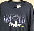 Pikachu Friends Sweet Temptations Blue Relaxed Fit Crew Neck T-shirt 3XL RG7/223