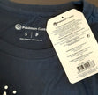 New Pokemon Piplup Navy Flow Crew Neck T-Shirt  Women RA2/225