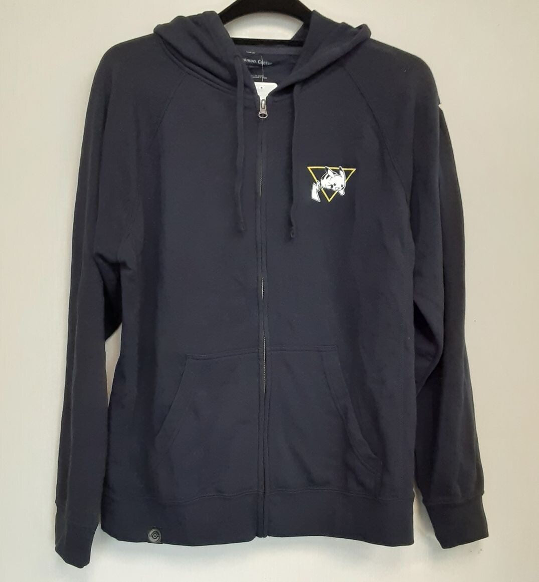 Pokemon Pikachu Pokémon Active Blue Fitted Zip-Up Hoodie  M Adult RG10/220