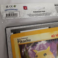 Pokemon Center Train on Collector's Binder + Pikachu Flat Brass Ornament RA6/223