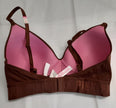 Victoria's Secret PINK Everywhere Wireless Lightly-Lined Brown Bra 32D #8/221