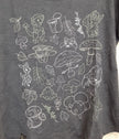 Leafeon & Friends Pokemon Nature Spring Dark Blue Dolman T-Shirt M Women RA17/222