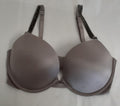 Victoria's Secret Very Sexy Push-up Bra Gray color Shine straps (New /32DD) #822