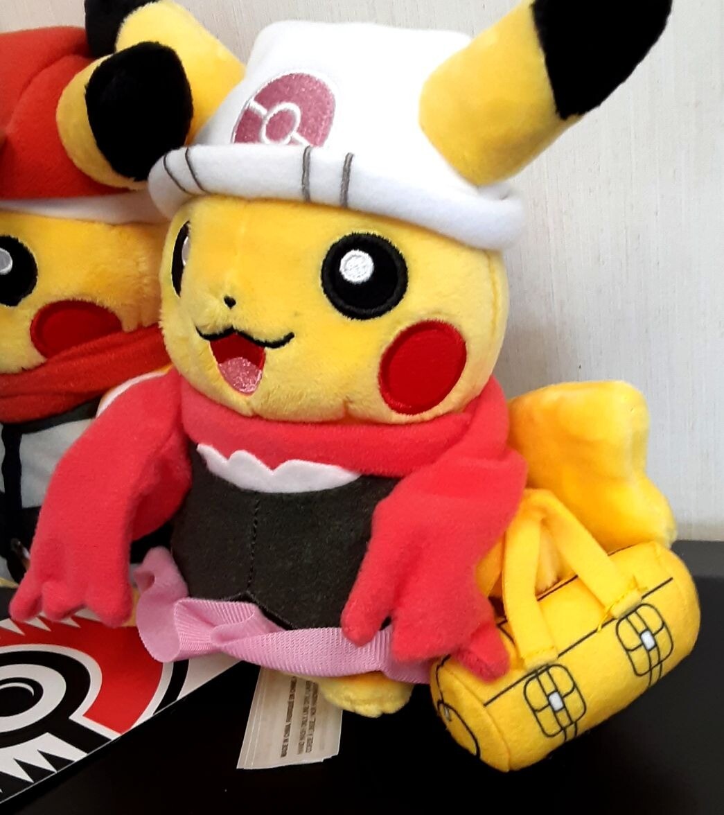 Pokemon Center 25th Celebration Sinnoh Region Pikachu Poké Plush - 8 ½ " RG181