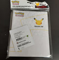 Pokemon Center Train on Collector's Binder + Pikachu Flat Brass Ornament RA6/227