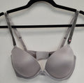 Victoria's Secret Very Sexy Push-up Bra Gray color Shine straps (New /32DD) #820