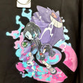 Allister Pokemon Trainers Black Oversize Crew Neck XL Sweatshirt  RA1/222