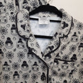 Pokemon center Holiday Flannel Button-Up Pajama Set M  Women RA30/222