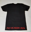 October Very Own OVO 416 Dream Crew BLACK Cotton T-Shirt S/s ( Size M) USA RA221
