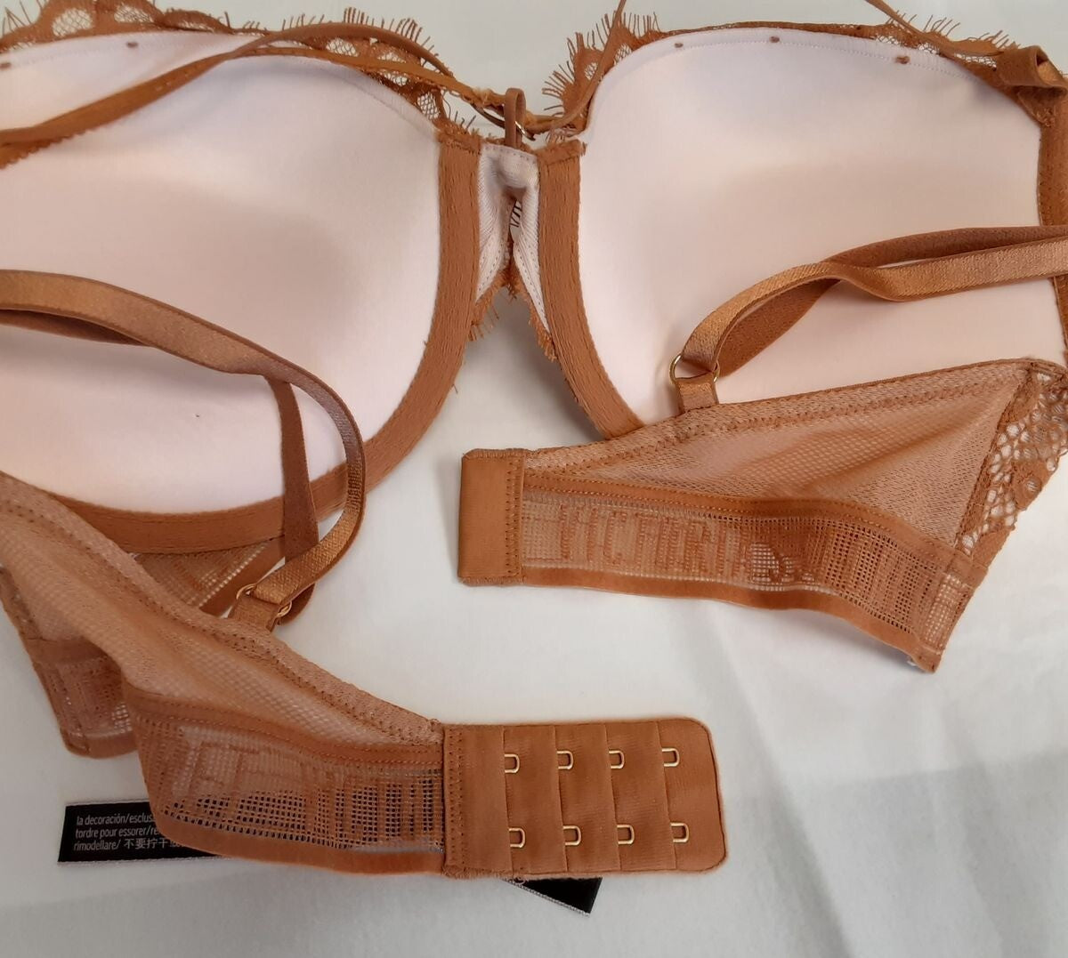 Victoria's Secret Very Sexy Push-Up Bra (New /32D) Ohra / amber color #49/225