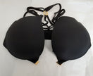 Victoria's Secret uplift plunge Push-up Bra Black /32DDD #88/223