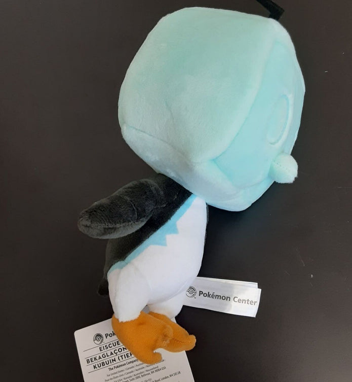 Original Pokemon Center Eiscue (Ice Face) Poké Plush - 8 In. New , sealed  DR63