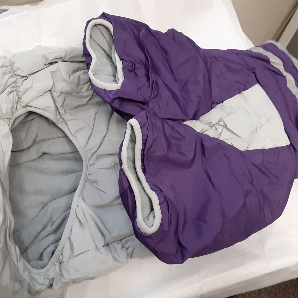 New SUNFURA 2XL PURPLE Snowsuit Jacket Windproof waterproof Large Dogs RG49/223