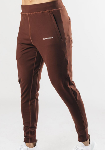 NEW ALPHALETE Womens  Joggers | Pro-Elite Jogger – Chocolate size S /RG11/120