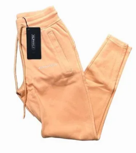 NEW ALPHALETE Women's Essential Core Jogger ORANGE FROST size M /CH44/125