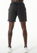NEW Alphalete Heavyweight Washed Terry Short ONYX  SIZE M /RG7/122