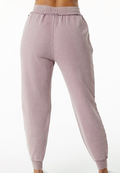 NEW Alphalete Women Heavyweight Washed Terry Jogger Rose Quartz SIZE L/RG31/122