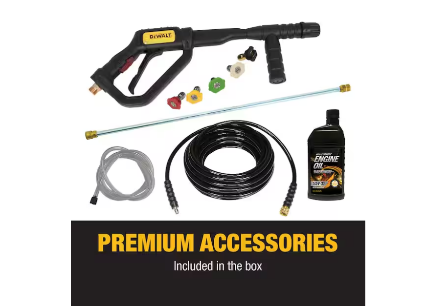 New DEWALT 4400 PSI 4.0 GPM Gas Pressure Washer with 420cc Engine