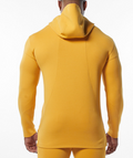 NEW Alphalete MEN'S ELMTS Fitted Hoodie – YELLOW -XS /RG23/121