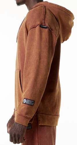 NEW Alphalete  MEN Heavyweight Washed Terry Hoodie BLOODSTONE SIZE M /RG35/122