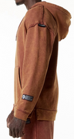 NEW Alphalete  MEN Heavyweight Washed Terry Hoodie BLOODSTONE SIZE M /RG35/122