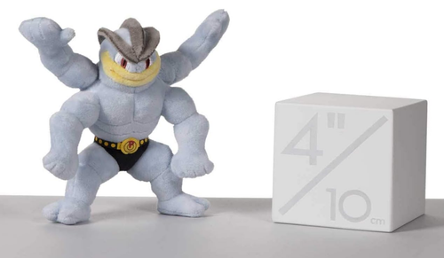 NEW POKEMON CENTER Machamp Posable Poké Plush, 8 ¾ Inch /CH5/120