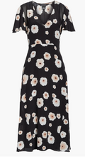 BNWT Club Monaco Zameeka Floral Print Silk Midi Dress  00 /N5/122