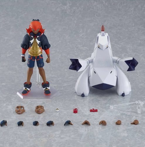 NEW  figma Raihan Action Figure with Duraludon & Rotom Phone  SP-137 /CH350