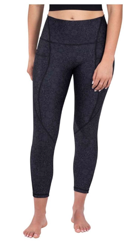 NEW ORIGINAL Grass-Type Pokemon Center Black 7/8 Length Leggings - Adult/CH27/120